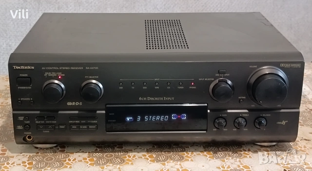  🔧 Technics SA-AX720 – За ремонт 🔧, снимка 2 - Ресийвъри, усилватели, смесителни пултове - 55192286