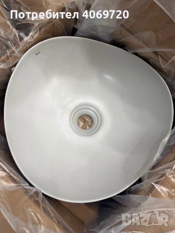 Roca OHTAKE White375 x 375 x 175 mm Умивалник върху плот , снимка 6 - Други - 54602538