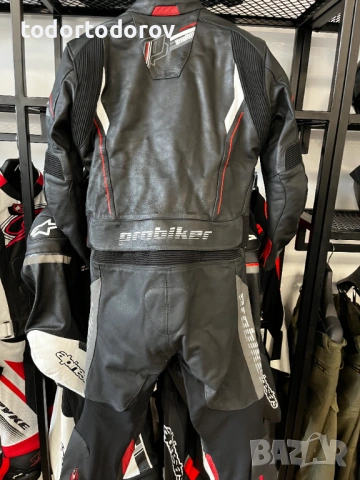 Kожен мото екип PROBIKER PRX- ,2 части 52-M/L,всички протектори,като нов 293.37 лв. / 150 €, снимка 4 - Аксесоари и консумативи - 54104861