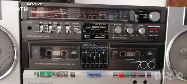 Sharp gf 700 , снимка 5 - Радиокасетофони, транзистори - 54890980