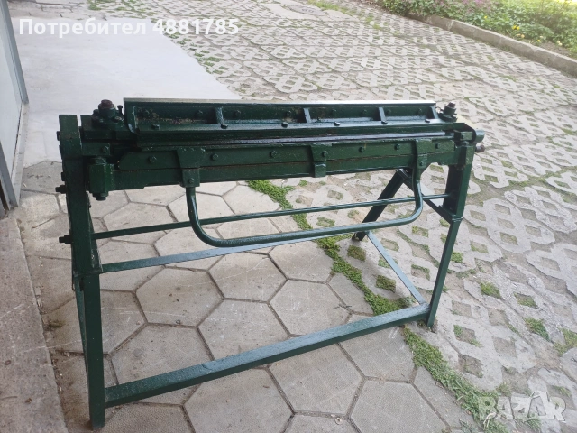 Продавам ръчен абкант, снимка 2 - Други машини и части - 55235963