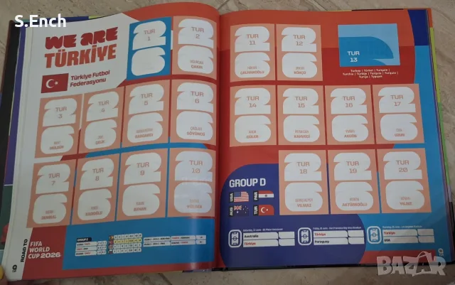 Албум за стикери Panini World Cup 2026, твърди корици, снимка 3 - Фен артикули - 55564297
