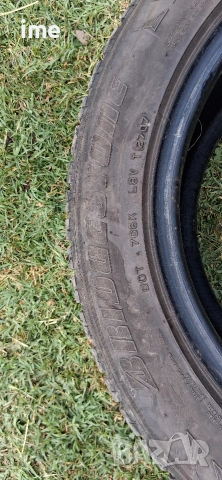 2бр зимни гуми 205/55R16 Bridgestone Blizzak. DOT 2707 6mm дълбочина на шарката. Цената е за 2бр., снимка 5 - Гуми и джанти - 55139956