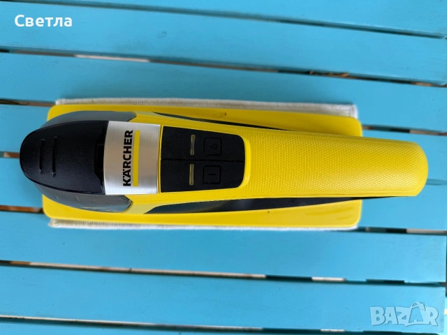 Уред за почистване на прозорци Karcher WV 2  + KV 4 Premium, плюс удължител Karcher KV, снимка 5 - Парочистачки и Водоструйки - 55147921
