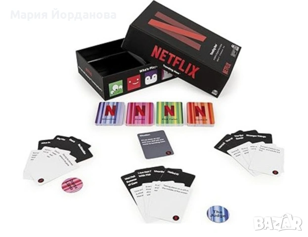 Netflix, семейна настолна игра на АНГЛИЙСКИ ЕЗИК , снимка 5 - Настолни игри - 54410049