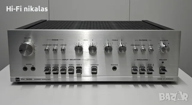 ретро Hi-Fi стерео усилвател DUAL CV 1400