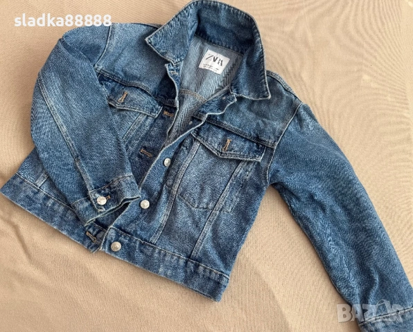 Дънково яке за момиче