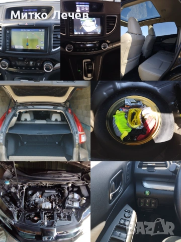 Хонда ЦРВ 1, 6 дизел 4+4, снимка 8 - Автомобили и джипове - 54308003