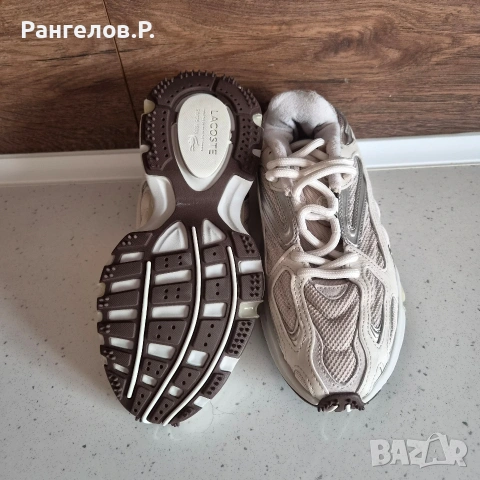 Оригинални Дамски Маратонки Lacoste - Номер 37.5 - Като нови, снимка 7 - Маратонки - 53994884