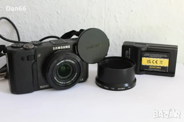 Samsung EX1 / TL500 f/1.8 /10MP / CCD сензор Digital Camera 1,8-2,4/24-72 mm Schneider Kreuznach 
