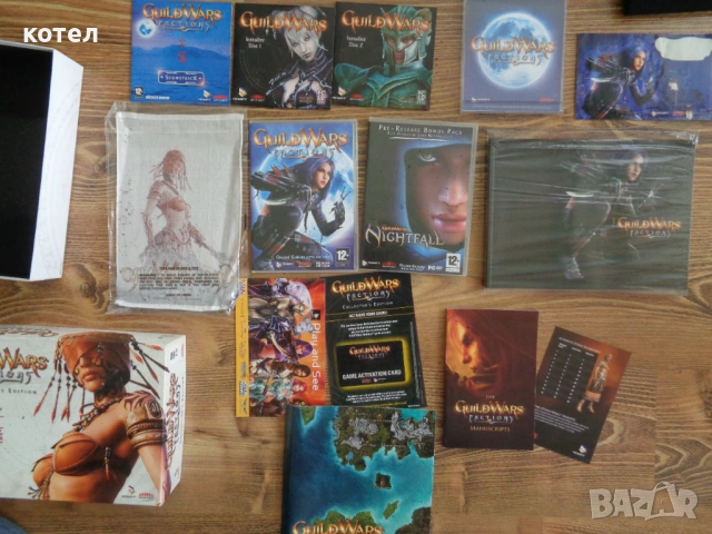 Продавам рядко колекционерско издание на култовата MMORPG игра Guild Wars Factions, снимка 3 - Други игри - 54027074