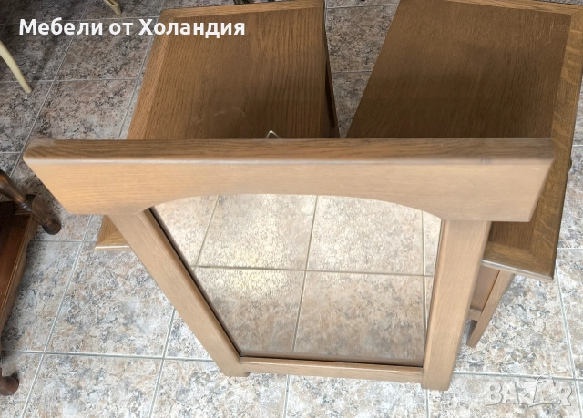 Две дъбови нощни шкафчета, снимка 8 - Шкафове - 54145841