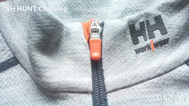 HELLY HANSEN 75107 Work Wear Thermo 57% Merino Wool размер M термо блуза - W4-769, снимка 7 - Блузи - 55680984