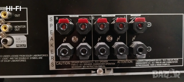 pioneer vsx 416 S, снимка 7 - Ресийвъри, усилватели, смесителни пултове - 54014427