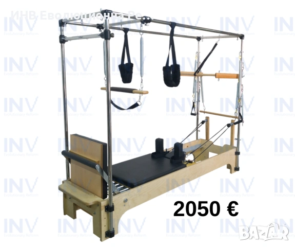 Пилатес реформър комбо кадилак Port Pilates - Cadillac Reformer, снимка 3 - Други спортове - 55105242