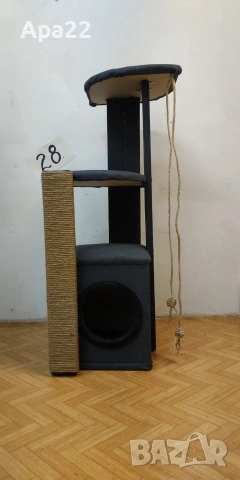 НОВИ 90см сглобени КОТЕШКИ КАТЕРУШКИ С КЪЩИЧКА – производител ОБЛЕН , снимка 7 - За котки - 52484339