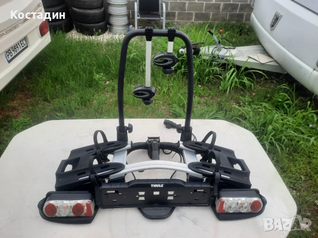 Багажник за 2 колела за теглич Thule 925001, Velo Compact 925, 2 Bike, снимка 3 - Аксесоари и консумативи - 55042051
