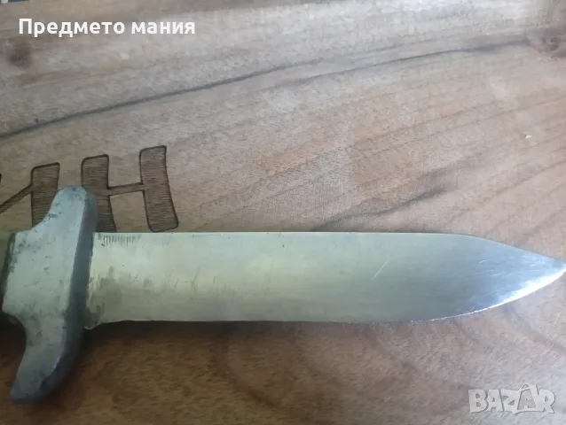  Ловен нож с дръжка от рог, снимка 5 - Ножове - 55332158