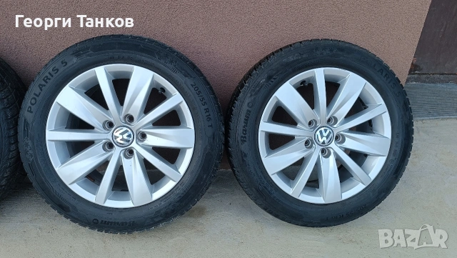 Джанти 16 vw с всесезонни гуми, снимка 6 - Гуми и джанти - 54577110