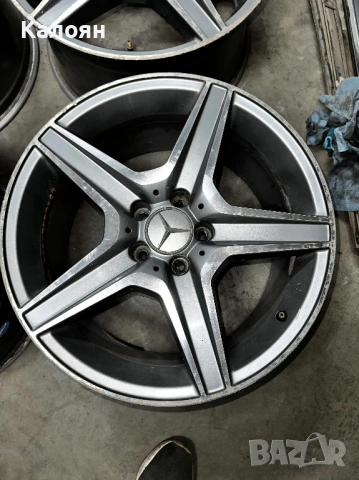 Mercedes Джанти Спорт Пакет 18-ки 8.5/9.5J ET35/37, снимка 9 - Гуми и джанти - 54677995