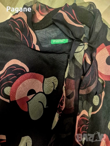 Benetton естествена коприна , снимка 7 - Рокли - 54977731