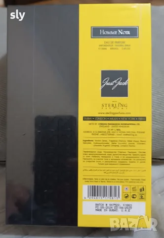 Just Jack Homme Noir EDT 100 ml , снимка 2 - Мъжки парфюми - 55313170