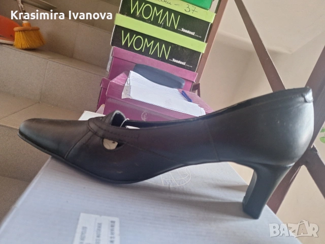 нови обувки Флавия естествена кожа , снимка 3 - Дамски обувки на ток - 54184119