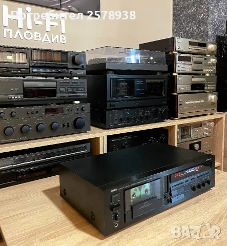 YAMAHA Natural Sound Cassette Deck KX 800 !, снимка 6 - Радиокасетофони, транзистори - 55698528