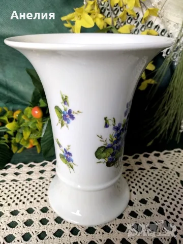 Ваза с виолетки , снимка 3 - Вази - 55366034