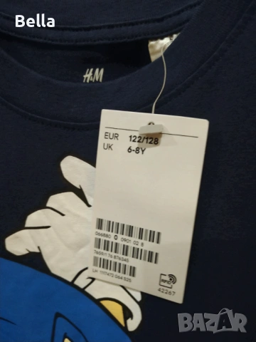 Нова тениска Sonic H&M, снимка 2 - Детски тениски и потници - 54809843