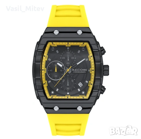 Мъжки часовник Mascionni Chronograph Yellow
