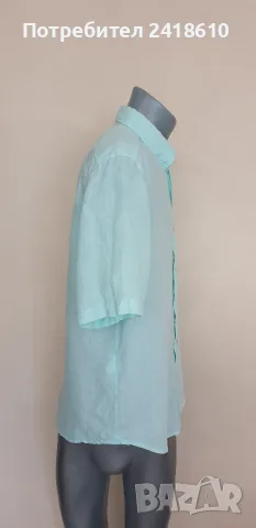 Hugo Boss Rash_2 Len / Лен Regular Fit Mens Size L НОВО ОРИГИНАЛ! Мъжка Ленена Риза., снимка 7 - Ризи - 55278571