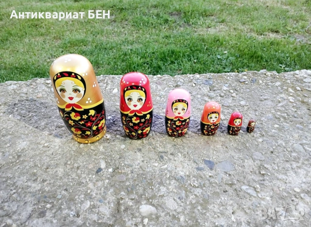 „РУСКИ МАТРЬОШКИ – КЛАСИКА, КОЯТО НИКОГА НЕ ОСТАРЯВА“ 🇷🇺, снимка 2 - Антикварни и старинни предмети - 54459511