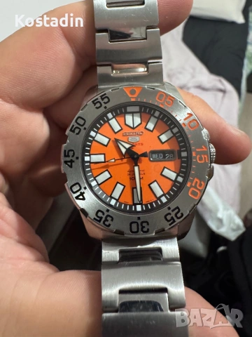 Seiko Baby Monster orange, снимка 5 - Мъжки - 54755803