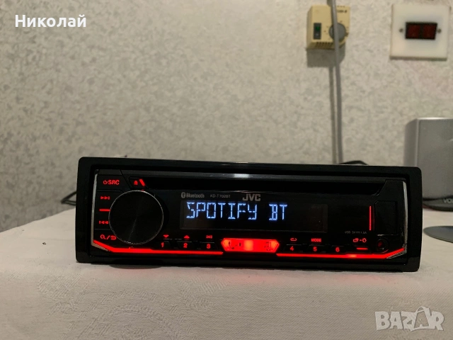 Авто Cd JVC Bluetooth