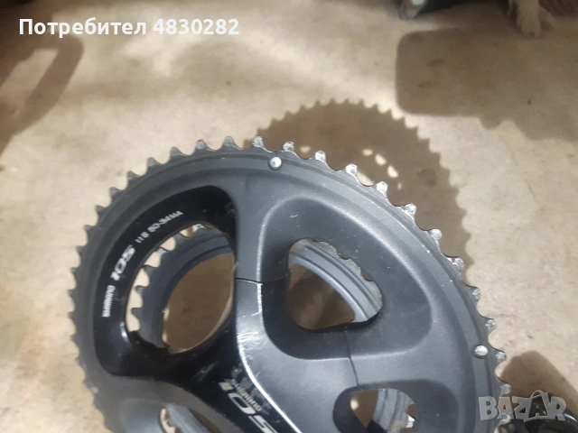Курбели - FC-5800 / 170mm Сменено от работещо колело Курбел Shimano FC-5800 / 170mm, снимка 4 - Части за велосипеди - 55072831