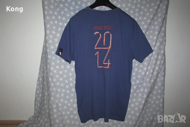 Нова тениска Napapijri Geographic фланелка Hugo Boss Made in Portugal Хуго Бос polo shirt блуза ко, снимка 8 - Тениски - 55242972