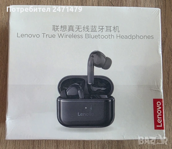 Нови Безжични Слушалки Lenovo EA230 (Bluetooth 5.4) – Неразпечатани!