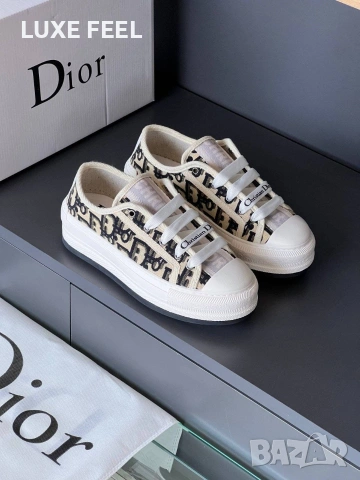 Dior ⚜️Дамски Кецове, снимка 12 - Кецове - 54368557