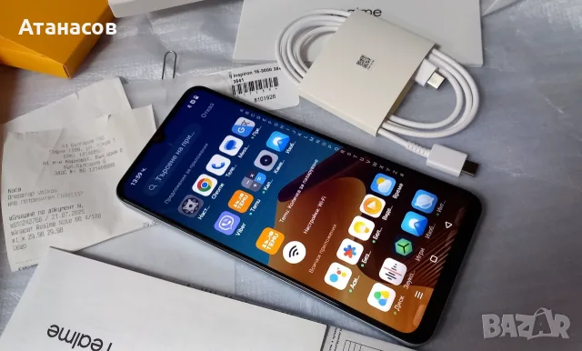 Realme Note 60 128GB 4GB RAM Dual - 48€ лично предаване !, снимка 2 - Телефони с две сим карти - 55569088