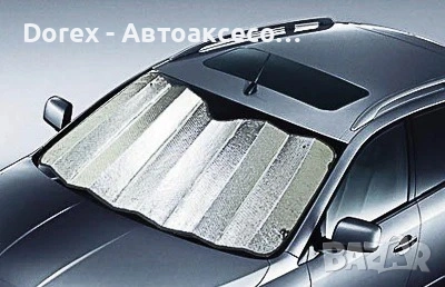 Двустранен сенник за предно стъкло 150x80 см с термоизолация, снимка 5 - Аксесоари и консумативи - 54755856