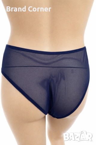 Hunkemöller дамски бикини 2XL в тъмносин цвят с дантела, снимка 4 - Бельо - 54547702