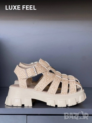 Prada ⚜️ Дамски Сандали , снимка 9 - Сандали - 54368497