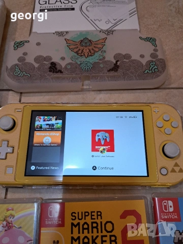 Хакнат Nintendo Switch Lite, снимка 3 - Nintendo конзоли - 54415792
