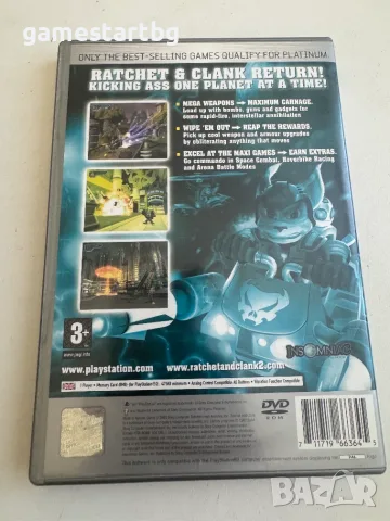 Ratchet and Clank 2: Locked and Loaded за PS2, снимка 2 - Игри за PlayStation - 55657342