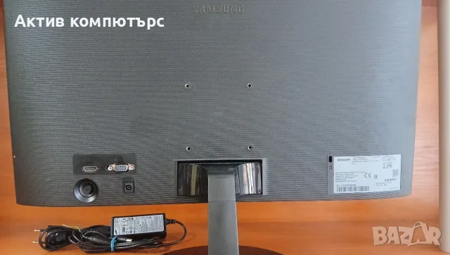 Монитор Samsung S22F350FHU 22" VGA HDMI 1920x1080 Full HD 16:9 Black, снимка 2 - Монитори - 55626957