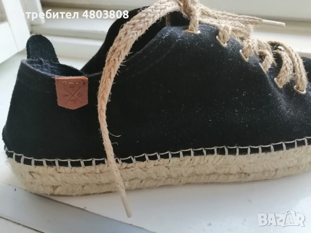 Нови еспадрили POPA от естествен велур – размер 39/38, снимка 7 - Сандали - 54268355