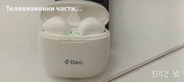 Чисто нови неизползвани безжични Bluetooth слушалки TTEC 2KM145B + оригиналния си кабел за зареждане, снимка 3 - Bluetooth слушалки - 55394976