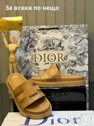 Christian Dior Дамски Чехли Кристиян Диор - Различни Цветове Код SK1361, снимка 5 - Чехли - 54336931