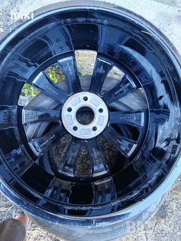 1бр.Джанта 19 цола 5×108 за Volvo XC60 Black Silver ET 50.5, снимка 3 - Гуми и джанти - 55319468